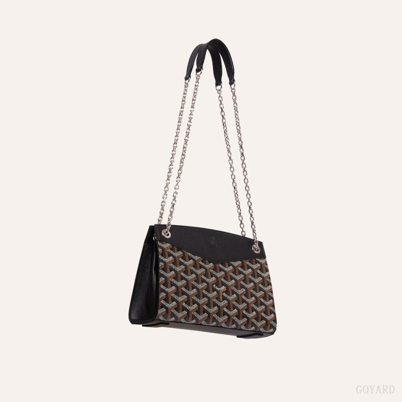 Goyard Rouette Structuré Mini Bag Black | FEXN3377