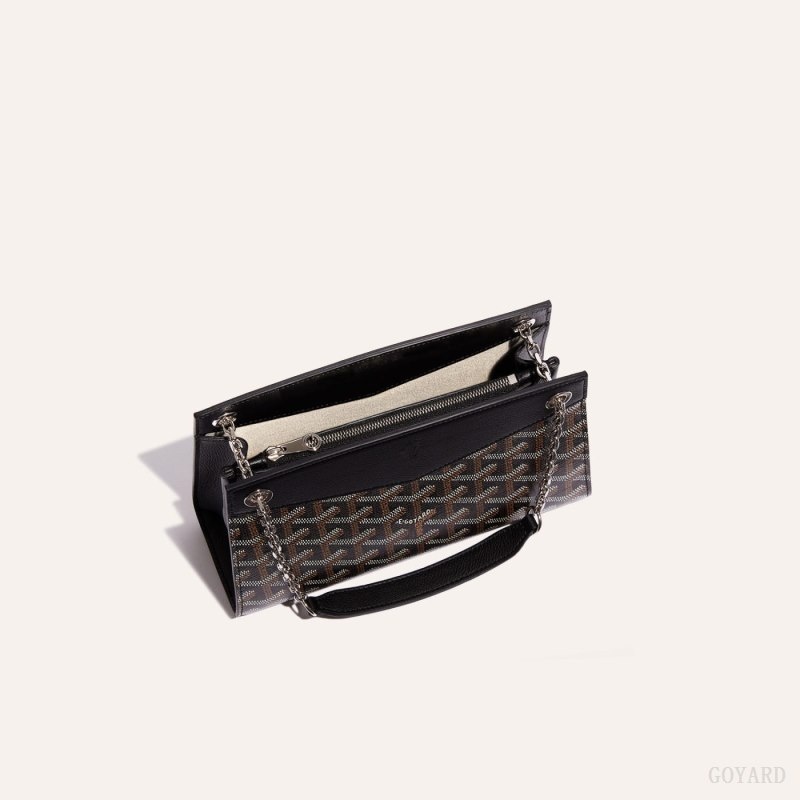 Goyard Rouette Structuré Mini Bag Black | FEXN3377