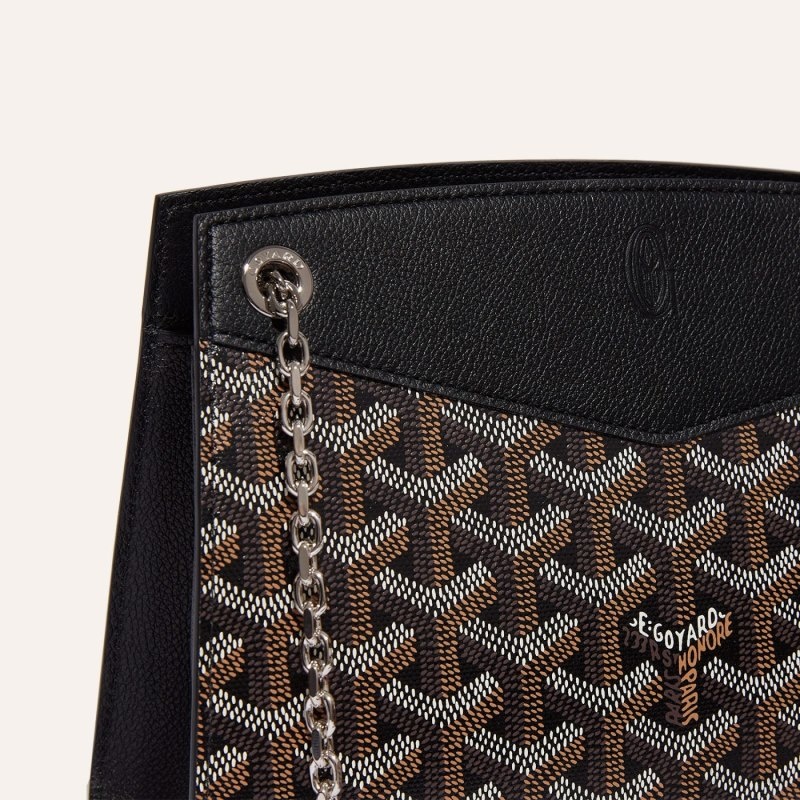 Goyard Rouette Structuré Mini Bag Black | FEXN3377