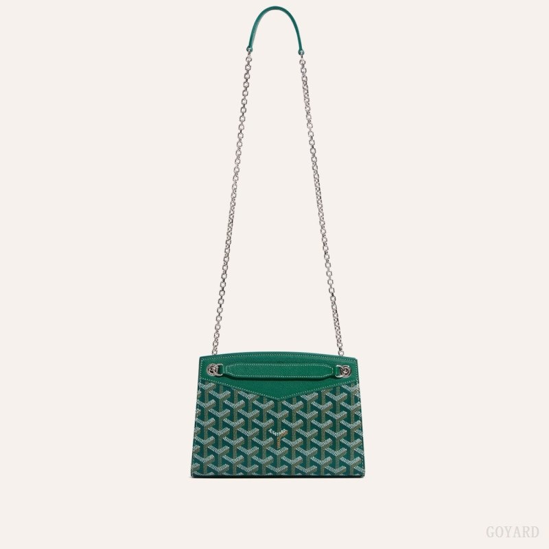 Goyard Rouette Structuré Mini Bag Green | SFEU7118