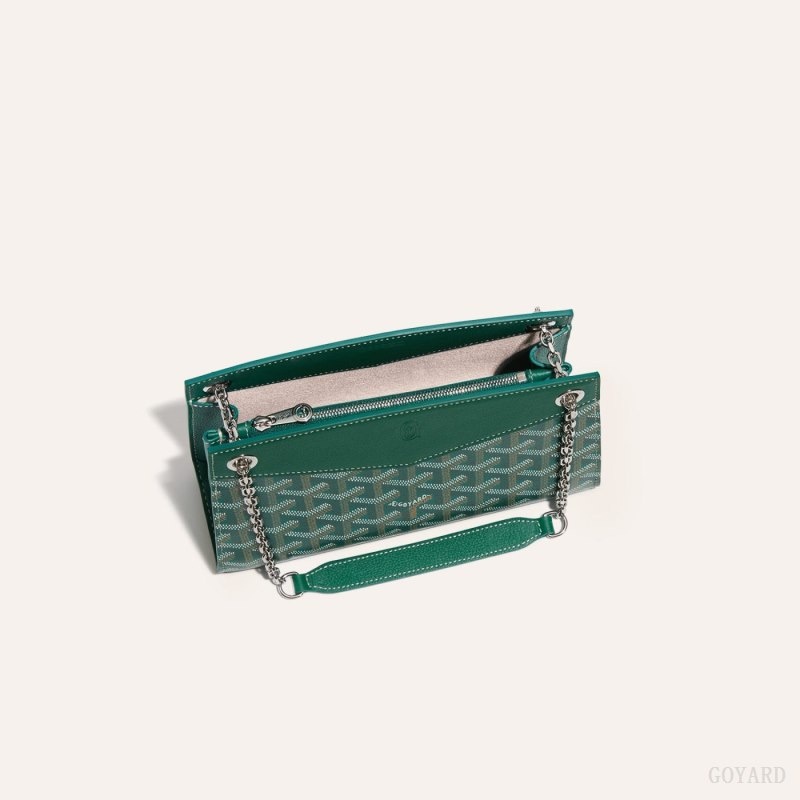 Goyard Rouette Structuré Mini Bag Green | SFEU7118