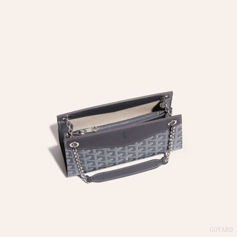 Goyard Rouette Structuré Mini Bag Grey | RAMA3253