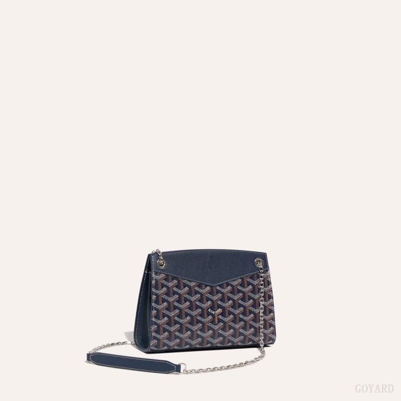 Goyard Rouette Structuré Mini Bag Navy Blue | OENS4318