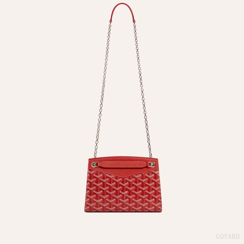 Goyard Rouette Structuré Mini Bag Red | TJLC7394