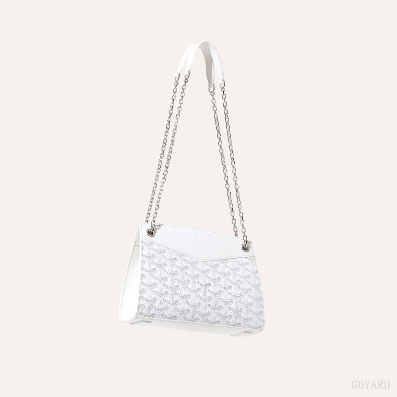 Goyard Rouette Structuré Mini Bag White | ZCVH6902