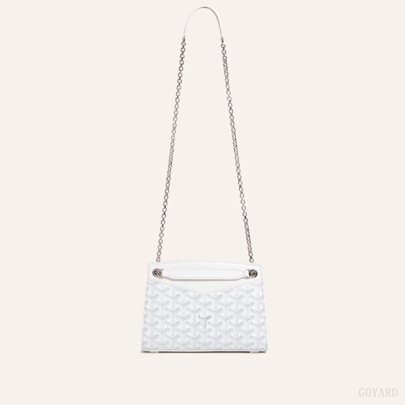 Goyard Rouette Structuré Mini Bag White | ZCVH6902