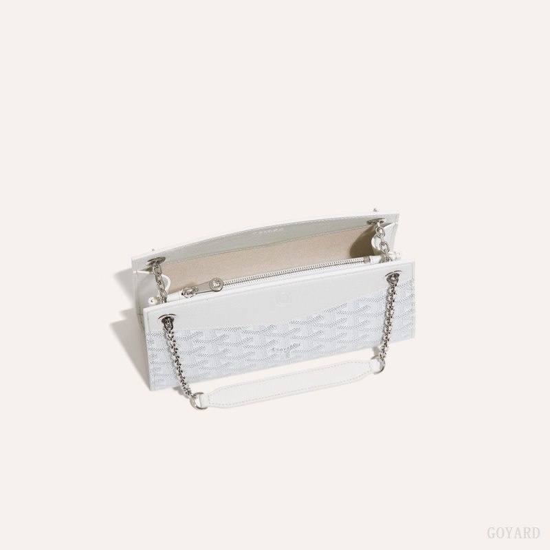 Goyard Rouette Structuré Mini Bag White | ZCVH6902