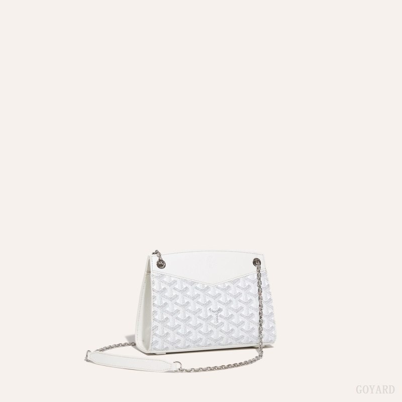 Goyard Rouette Structuré Mini Bag White | ZCVH6902