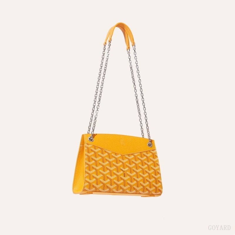 Goyard Rouette Structuré Mini Bag Yellow | BCYP8921