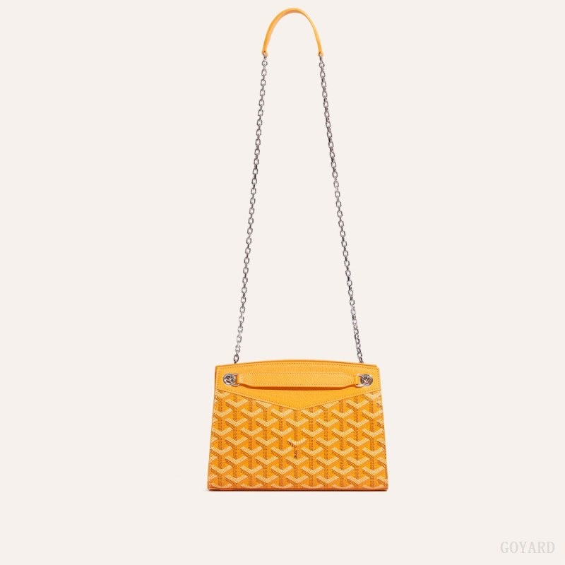 Goyard Rouette Structuré Mini Bag Yellow | BCYP8921