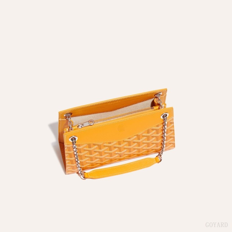 Goyard Rouette Structuré Mini Bag Yellow | BCYP8921