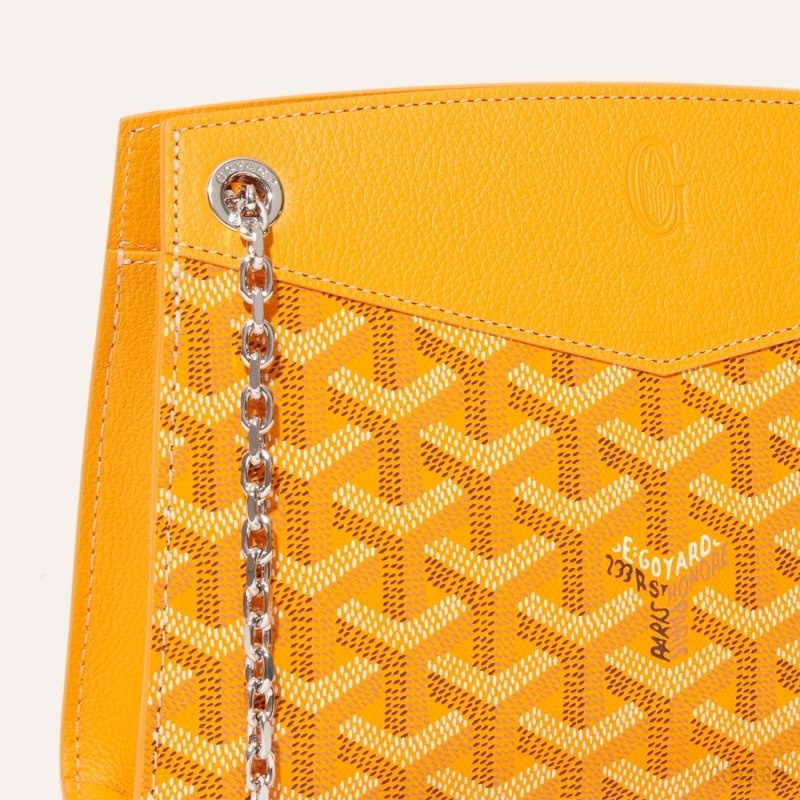 Goyard Rouette Structuré Mini Bag Yellow | BCYP8921