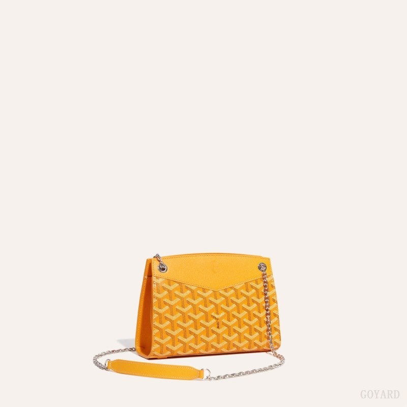 Goyard Rouette Structuré Mini Bag Yellow | BCYP8921