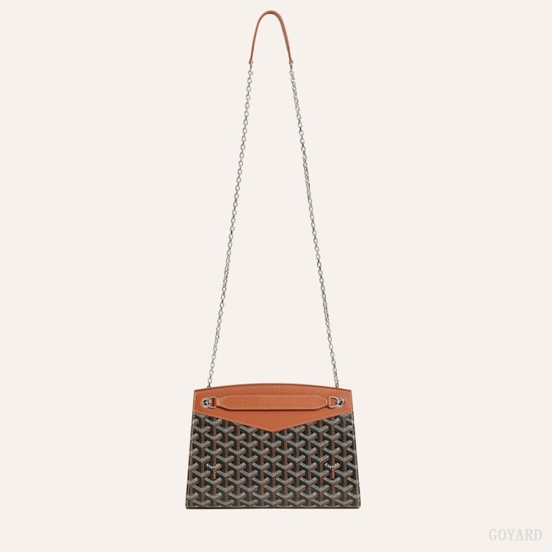 Goyard Rouette Structuré PM Bag Black / Brown | DARN3639