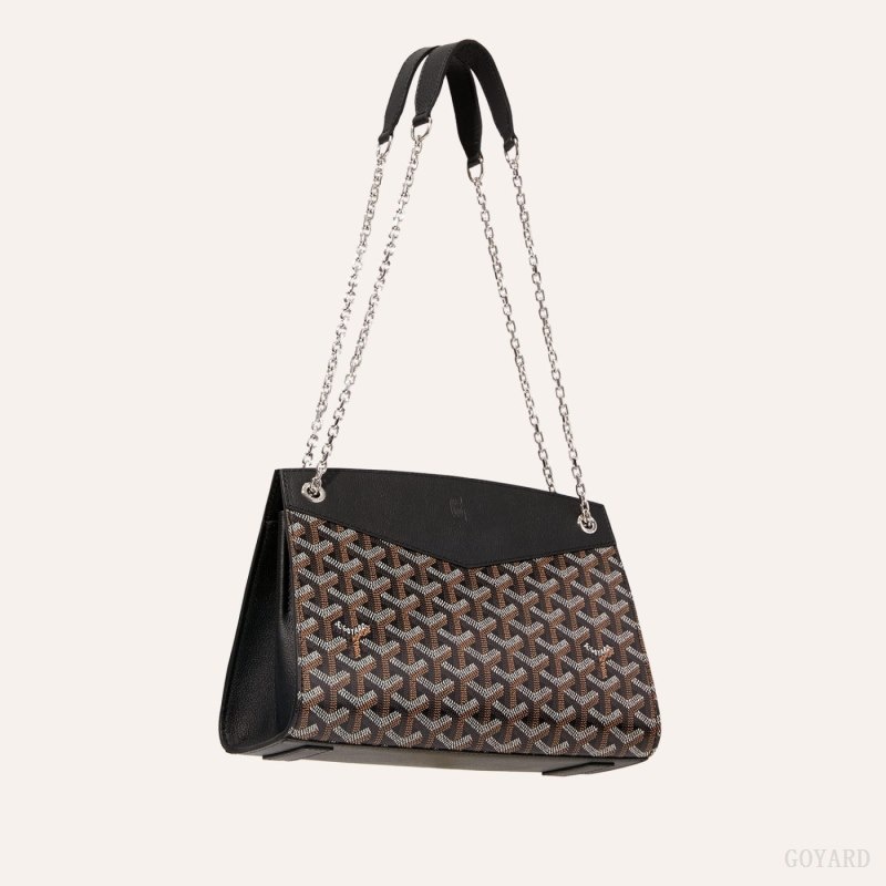 Goyard Rouette Structuré PM Bag Black | JSUG2350