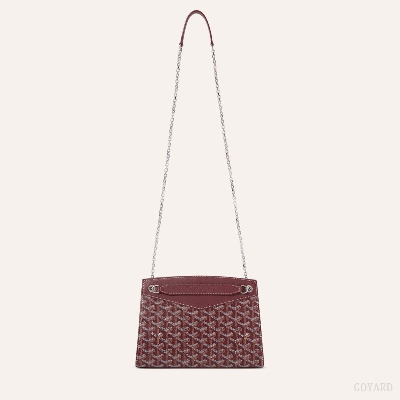 Goyard Rouette Structuré PM Bag Burgundy | EBPB5503