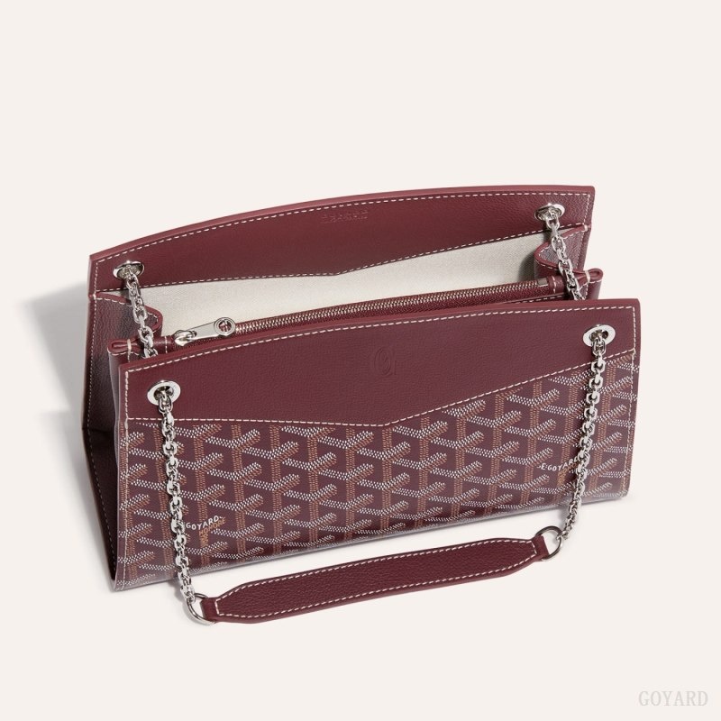 Goyard Rouette Structuré PM Bag Burgundy | EBPB5503