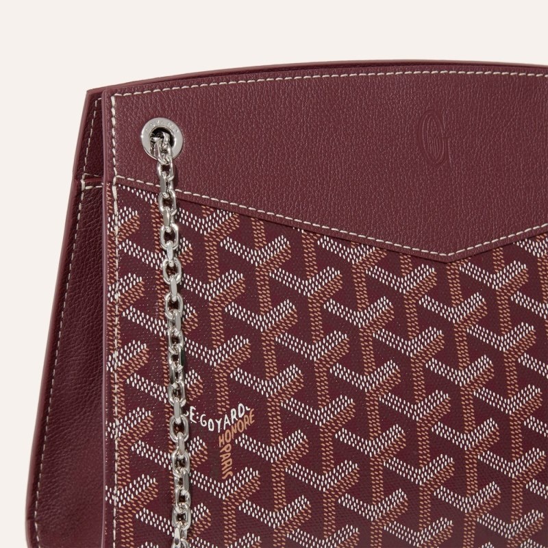 Goyard Rouette Structuré PM Bag Burgundy | EBPB5503