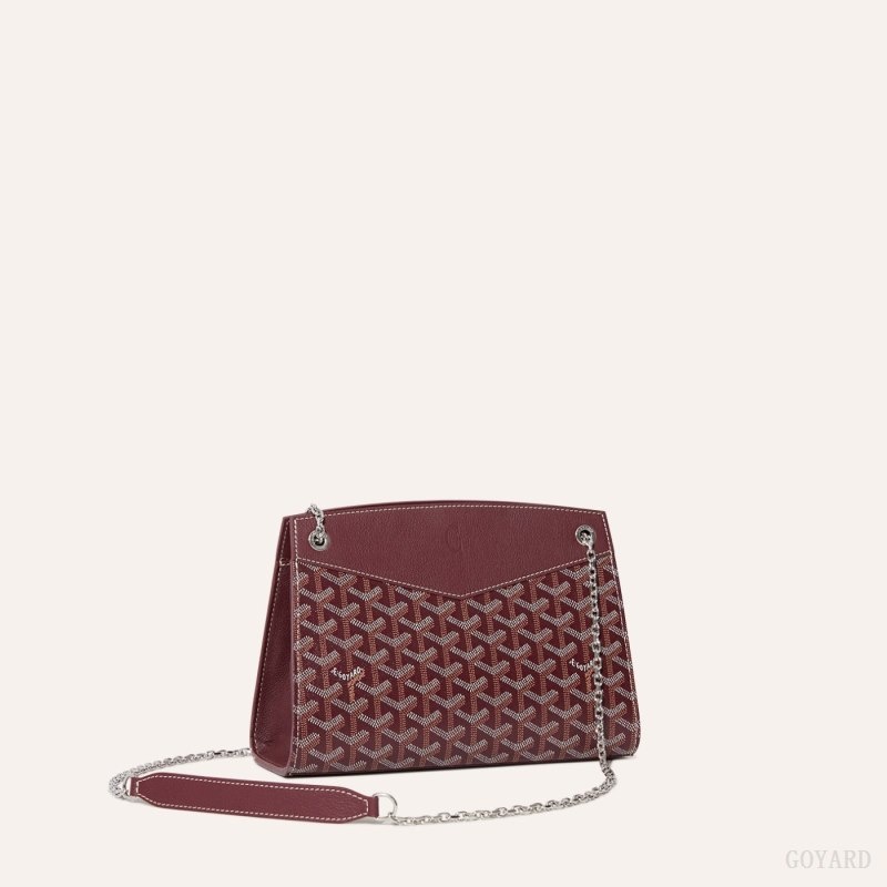 Goyard Rouette Structuré PM Bag Burgundy | EBPB5503