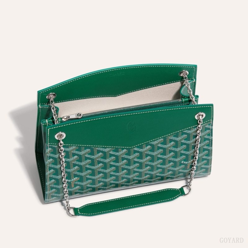 Goyard Rouette Structuré PM Bag Green | CTSU6894