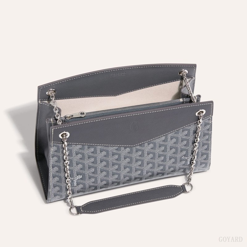 Goyard Rouette Structuré PM Bag Grey | UAAS6824