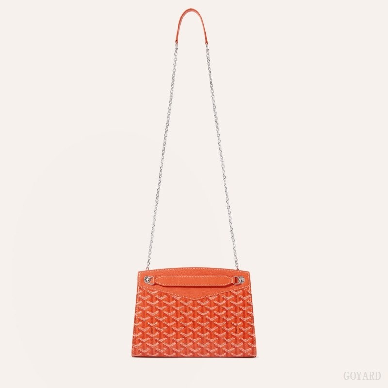 Goyard Rouette Structuré PM Bag Orange | TYNW6969