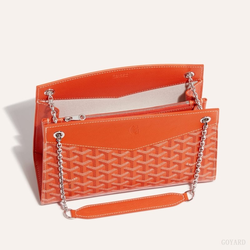 Goyard Rouette Structuré PM Bag Orange | TYNW6969