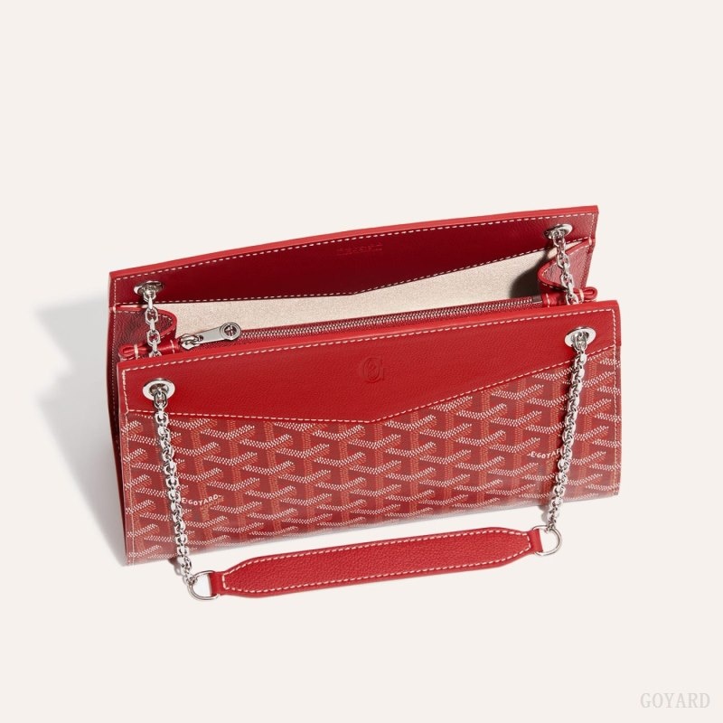 Goyard Rouette Structuré PM Bag Red | LGJC3330