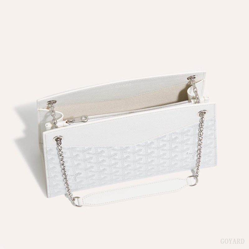 Goyard Rouette Structuré PM Bag White | WXTZ9477