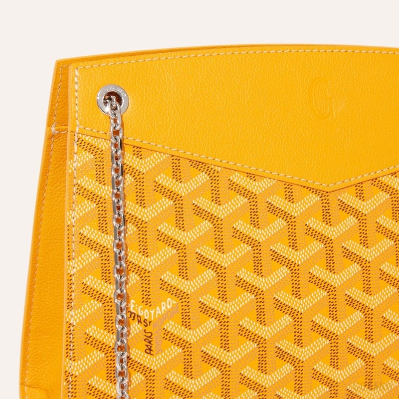 Goyard Rouette Structuré PM Bag Yellow | HXOK4279