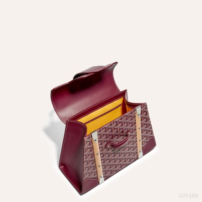 Goyard SAÏGON PM BAG Burgundy | HWWW1403