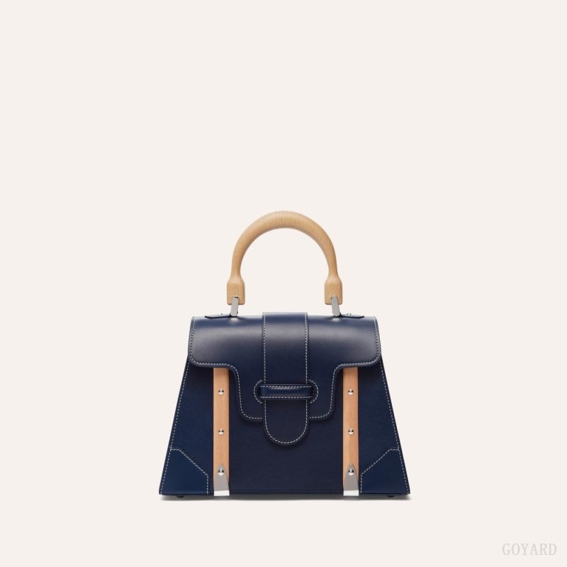 Goyard SAÏGON PM BAG Navy Blue | AZXC8766