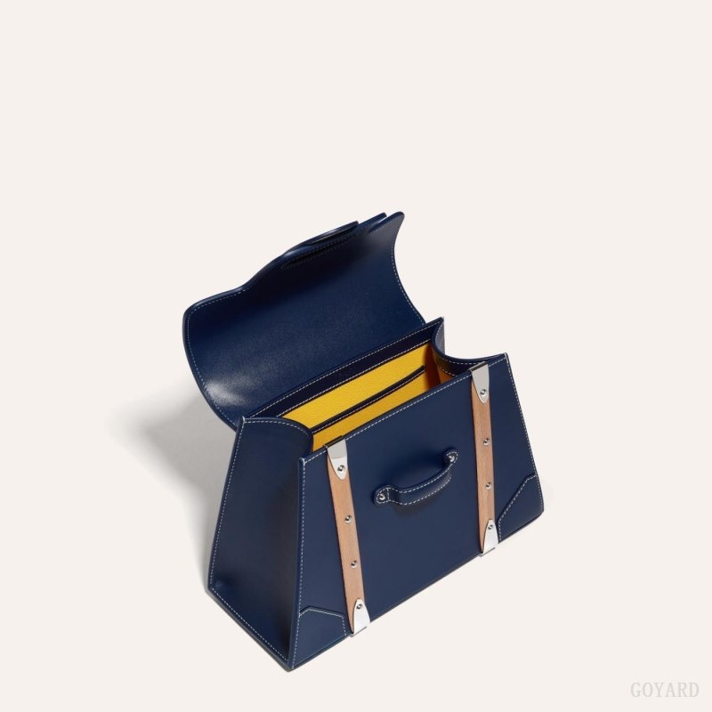 Goyard SAÏGON PM BAG Navy Blue | AZXC8766