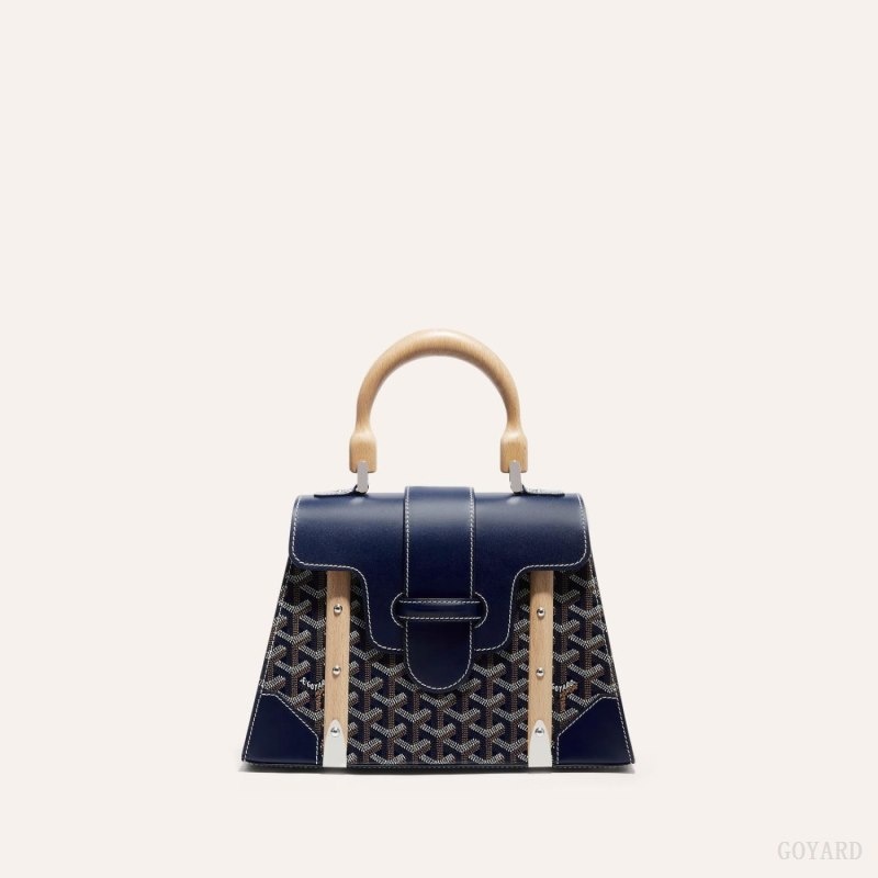 Goyard SAÏGON PM BAG Navy Blue | VVER6537