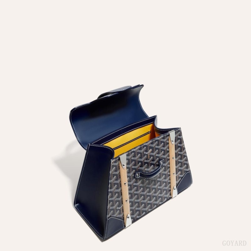 Goyard SAÏGON PM BAG Navy Blue | VVER6537