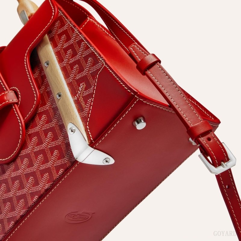 Goyard SAÏGON PM BAG Red | XXFZ6794