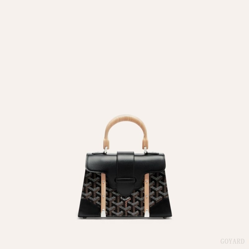 Goyard SAÏGON STRUCTURE MINI BAG Black | IBXK9597