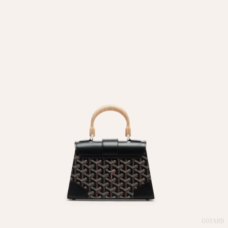 Goyard SAÏGON STRUCTURE MINI BAG Black | IBXK9597