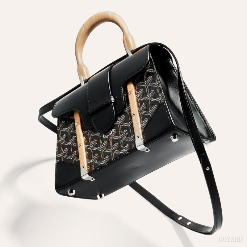 Goyard SAÏGON STRUCTURE MINI BAG Black | IBXK9597