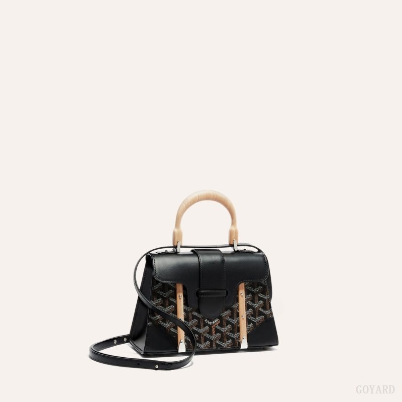 Goyard SAÏGON STRUCTURE MINI BAG Black | IBXK9597