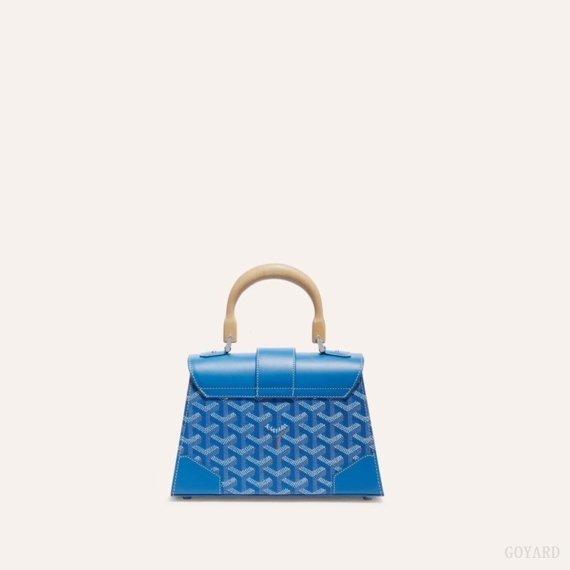 Goyard SAÏGON STRUCTURE MINI BAG Blue | IBJX6045