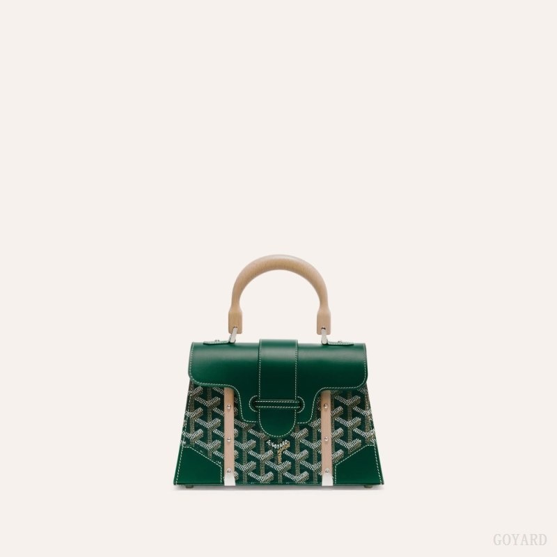 Goyard SAÏGON STRUCTURE MINI BAG Green | ZMLC7038