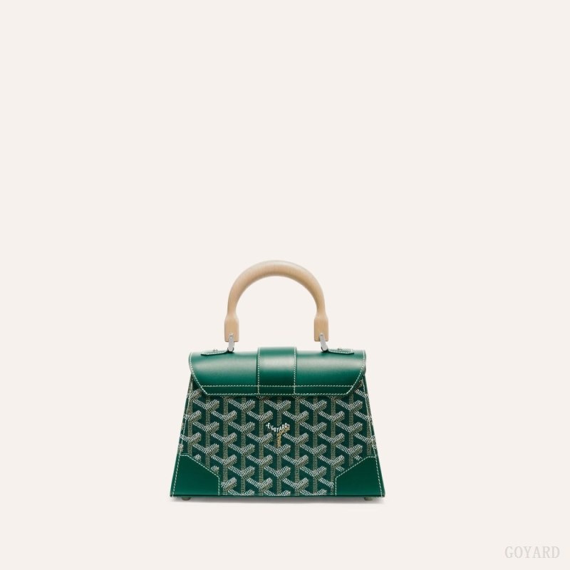 Goyard SAÏGON STRUCTURE MINI BAG Green | ZMLC7038