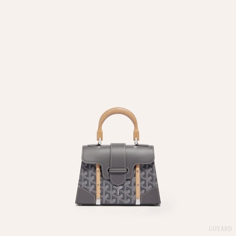 Goyard SAÏGON STRUCTURE MINI BAG Grey | CTJW3647