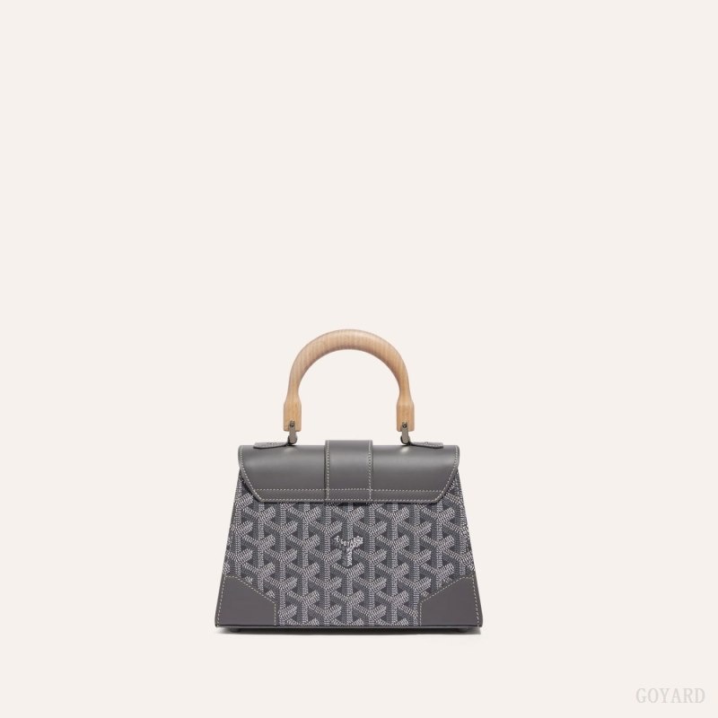 Goyard SAÏGON STRUCTURE MINI BAG Grey | CTJW3647