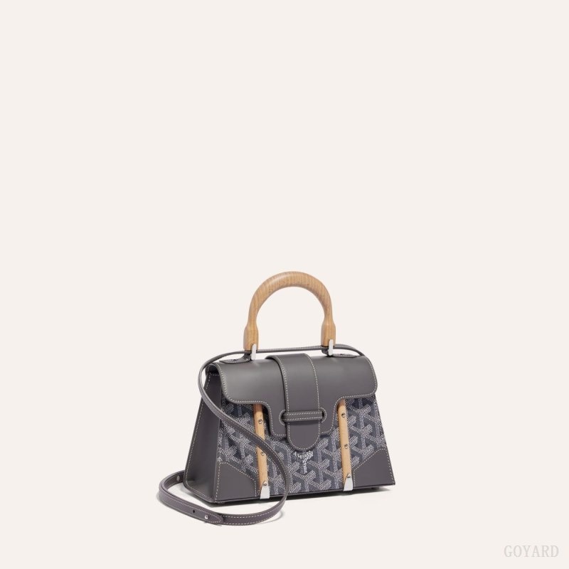 Goyard SAÏGON STRUCTURE MINI BAG Grey | CTJW3647