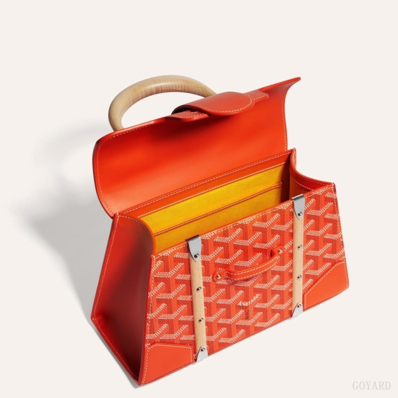 Goyard SAÏGON STRUCTURE MINI BAG Orange | UDTJ2887