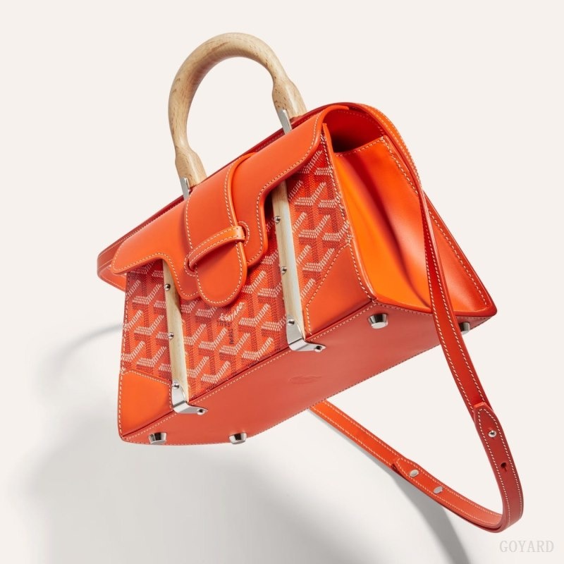 Goyard SAÏGON STRUCTURE MINI BAG Orange | UDTJ2887