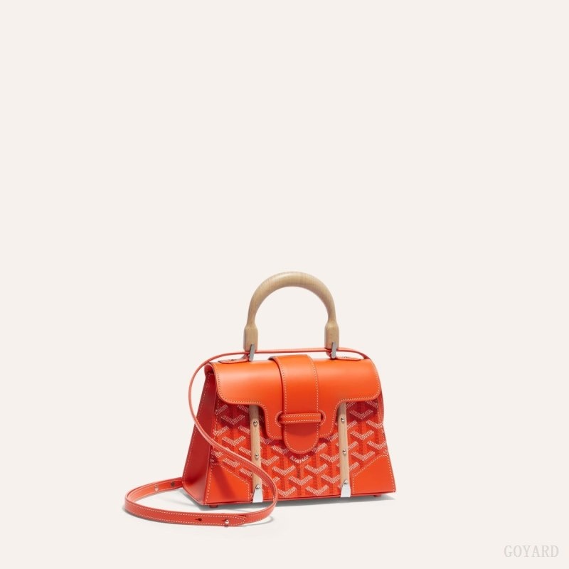 Goyard SAÏGON STRUCTURE MINI BAG Orange | UDTJ2887