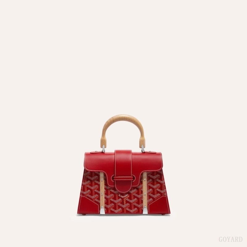 Goyard SAÏGON STRUCTURE MINI BAG Red | RRDW2171